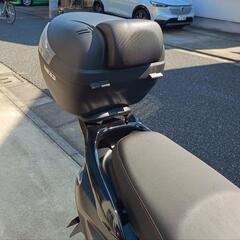 【美品車】スズキ バーグマンストリート125EX ブラック トップケース付きの画像