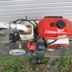 イセキ農用トラクター歩行型 KC30 ガソリン動作確認良好ランドミニ KC30の画像