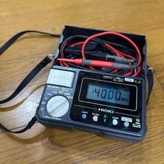 HIOKI IR4051　デジタル絶縁抵抗計 現状渡し(中古 完動品-チェック済み)の画像