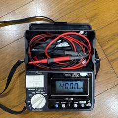HIOKI IR4051　デジタル絶縁抵抗計 現状渡し(中古 完動品-チェック済み)の画像