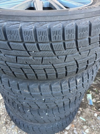 195/65R 15スタッドレスタイヤアルミホイールセット