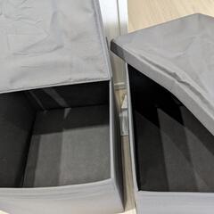 IKEA　DRÖNA ドローナ　ボックス　ふた付き　2個の画像