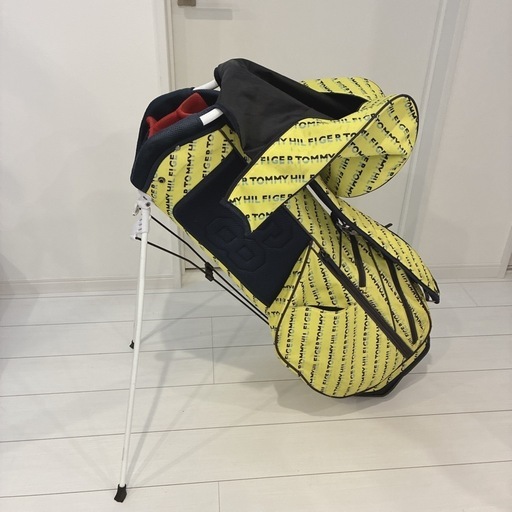 TOMMY HILFIGER キャディバッグ ポーチ付き スタンドタイプ ゴルフ