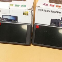 ドライブレコーダーVehicle Black Box DVR ２個まとめて　訳アリの画像