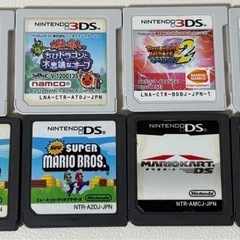 【本日限定値下げ】3DS＆DSソフトまとめ売りマリオカート7＆DS Newスーパーマリオブラザーズ太鼓の達人ポケモンレンジャーなどの画像