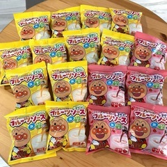 アンパンマン　6000円分明治フルーツソース2ケース(16袋)　の画像