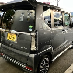 🉐支払い総額80万　Honda    N-BOX   4WD  車検整備付きの画像