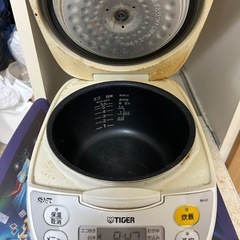 炊飯器5.5合炊きタイガーの画像