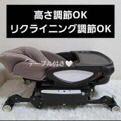 【お譲り先決定済みです】【Aprica】ユラリズム　電動 　ベビーラック　ベビーチェア　ハイチェア　　の画像