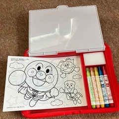 それいけ！アンパンマン★ぬりえだいすき！水で消せるぬりえの画像