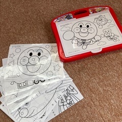 それいけ！アンパンマン★ぬりえだいすき！水で消せるぬりえの画像