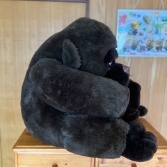 ゴリラ ぬいぐるみ 特大 ゴリラ高さ の画像