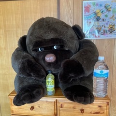 ゴリラ ぬいぐるみ 特大 ゴリラ高さ の画像