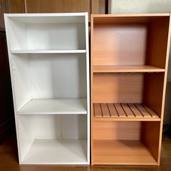 カラーボックス  大小色々の画像