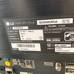 有機ELテレビ　48インチ　ジャンク品の画像