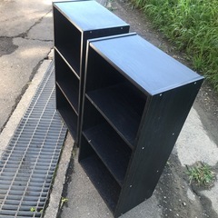 カラーボックス2個まとめての画像