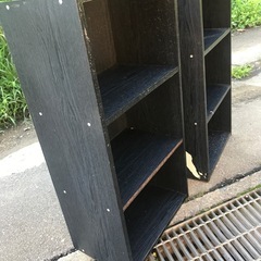 カラーボックス2個まとめての画像