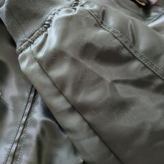 GAP フェイクファーライニング ボンバージャケット Lサイズの画像