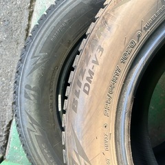 225/65R17 ブリヂストン　DM-V3 2021年製　2本　訳あり　バラ売り可能の画像