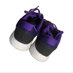 NIKE ナイキ　ランニングシューズ　24.5  レボリューション3　ｍ0728-70 紫　パープルの画像