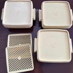本物　タッパーウエア　3個の画像