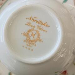 0815-007 ティーカップ＆ソーサー　Noritakeの画像
