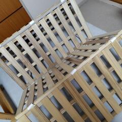 和布団用四つ折り桐すのこの画像