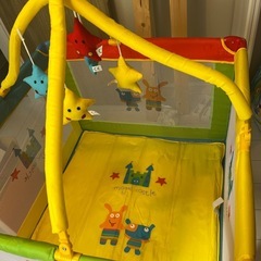 美品　
ベビーサークルの画像