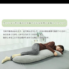 【未使用】抱き枕　クッションの画像