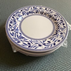 ★used★イタリア製4枚セット皿の画像