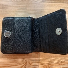 Silver925 本革　ジップウォレットの画像