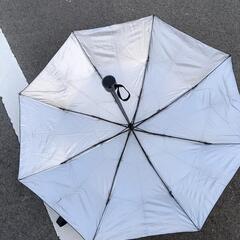 折りたたみ日傘カバー付き 使用感ありの画像