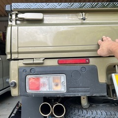 s500p 後期　ハイゼットジャンボ　マフラー　2本出し　2wdに使用の画像