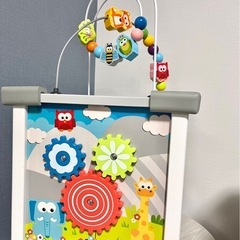 【安全対策済】知育アクティビティキューブ【美品】の画像