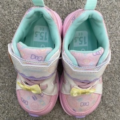女の子👟靴 15.5cm EE🌙moonstar🌙🥕carrot 🥕の画像