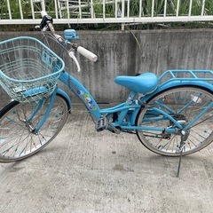 22インチ　シマノ製6段ギア付き 子供用自転車 21technologyの画像