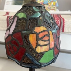 ハンドメイド　オーダーメイド　ステンドグラスライトの画像
