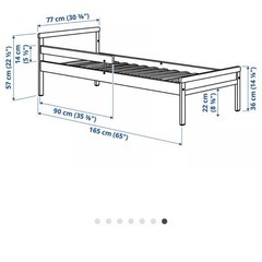 IKEA キッズベッドの画像
