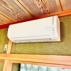 エアコン＆室外機の画像