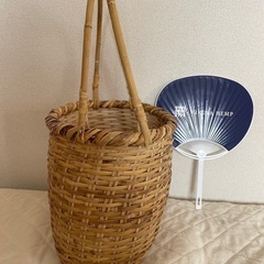 竹虎　カゴ　バック　竹籠　竹かご　かばん　鞄　バンブーの画像