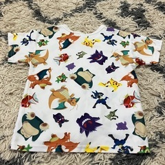 【募集中】ポケモン　半袖Tシャツ130センチ（※他有償のものと一緒にお取引きの場合は0円）の画像