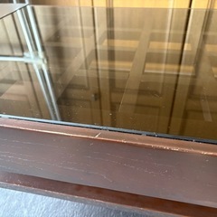 ローテーブル　ガラス板の画像