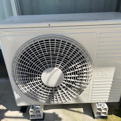 白くまくん　エアコン　室外機付きの画像