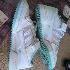 中古　adidas　レディース　フォーラム　24.5㎝の画像