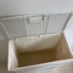 ランドリー収納　衣類収納　収納ボックスの画像