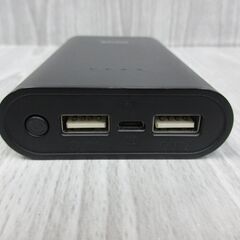 ( M-750 )モバイルバッテリー maxell マクセル 10000mAh MPC-CW10000 PSEマーク認証 ブラック 黒 中古 動作確認済みの画像