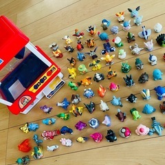 【確定/取引完了】ポケモン モンコレキャッチャー 指人形約80体付きの画像