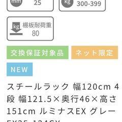 ルミナス スチールラックの画像