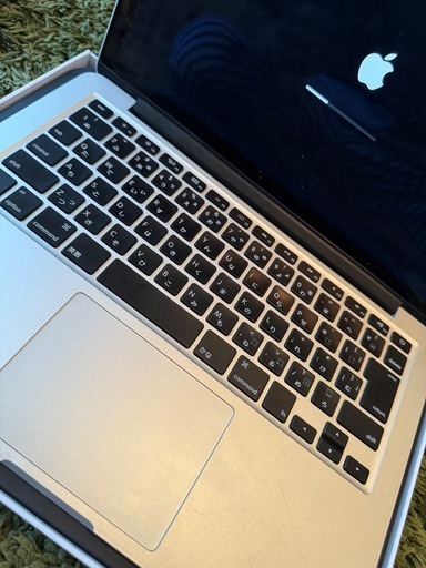 MacBook pro 13インチ　初期化済