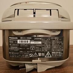 パナソニックIH炊飯器２００９年製の画像